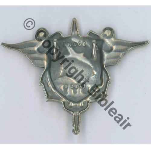 G2671 BTI BASE TRANSIT INTERARMEES LA ROCHELLE DRAGO 2Anneaux Dos lisse irreg Embouti Src.lacolo 8EurInv 